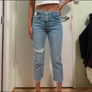 topshop straight jeans
